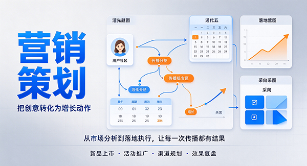 石龙区营销策划